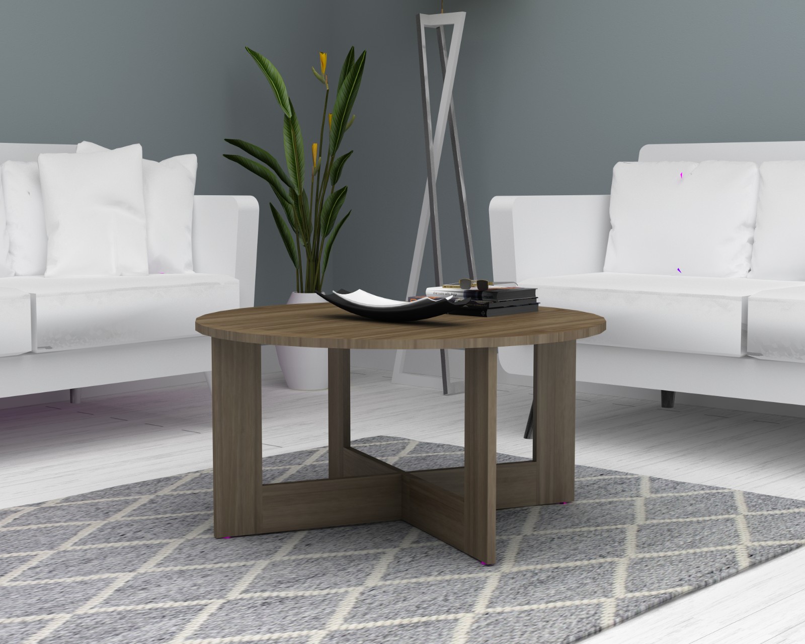 Sohvapöytä Kati 80x80x42 cm ( Uusi)